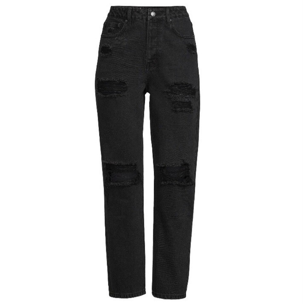 No Boundaries Juniors Girls Super High Rise 90s Jeans 5 New with Tags Black Nice